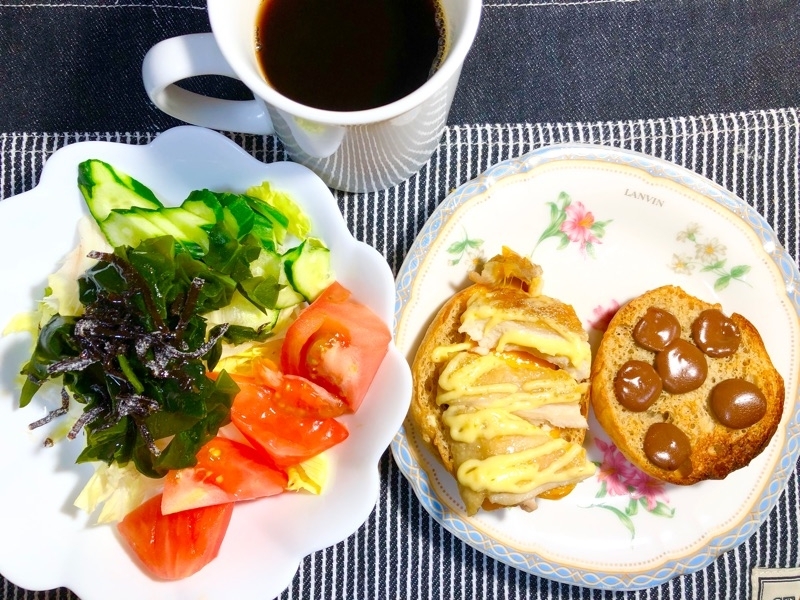 昼食を撮った写真