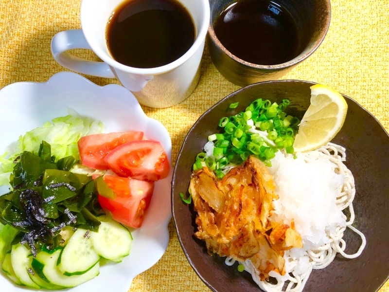 昼食を撮った写真