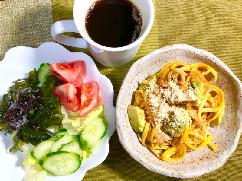 昼食を撮った写真