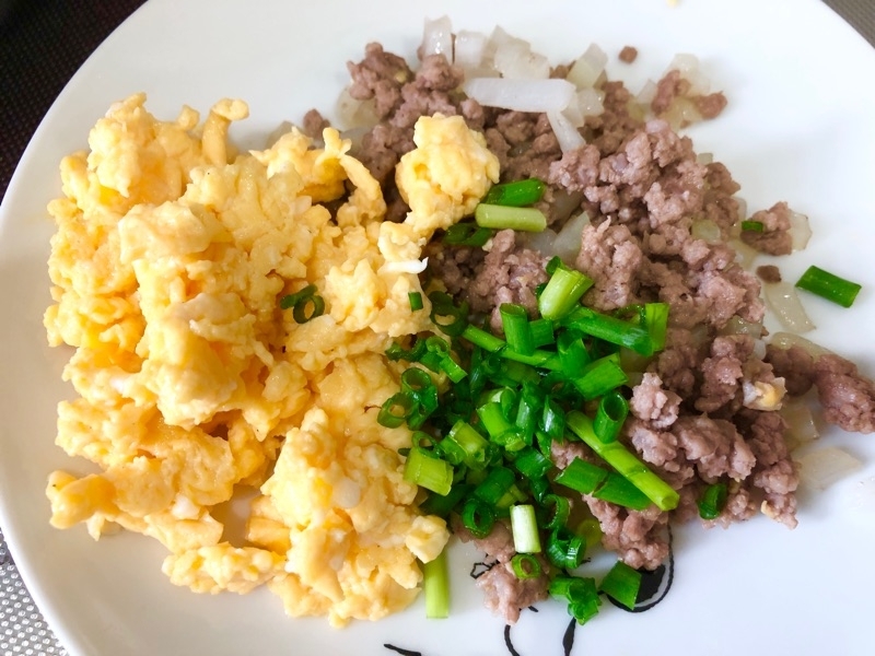 チャーハンの具を撮った写真