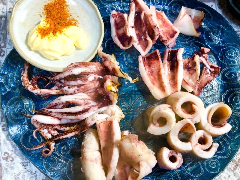 焼イカを撮った写真