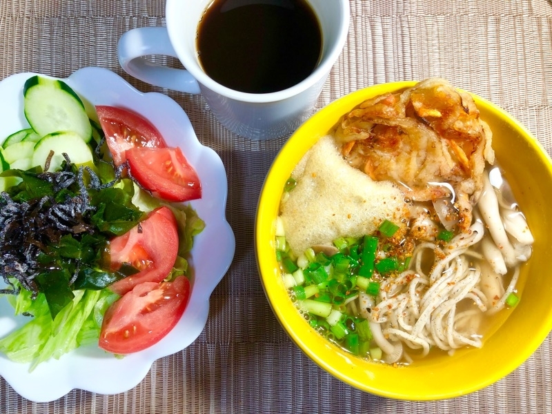 昼食を撮った写真