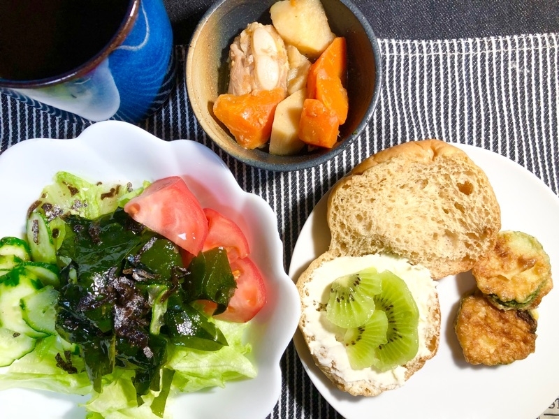 昼食を撮った写真