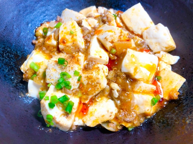 激辛麻婆豆腐を撮った写真