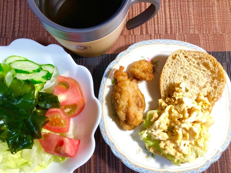 昼食を撮った写真