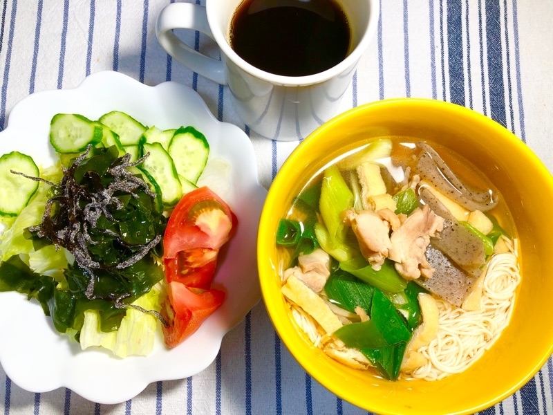 昼食を撮った写真