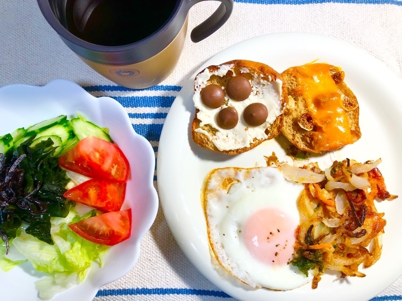 昼食を撮った写真