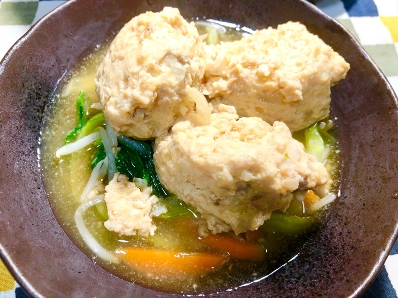 鶏つくねのあんかけを撮った写真
