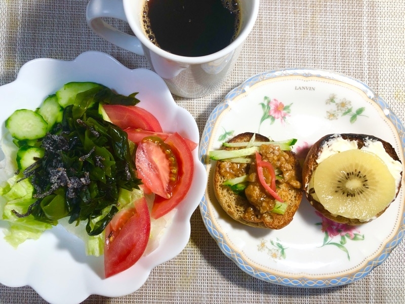 昼食を撮った写真