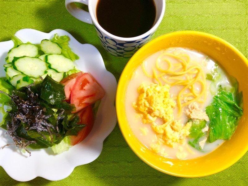 昼食を撮った写真
