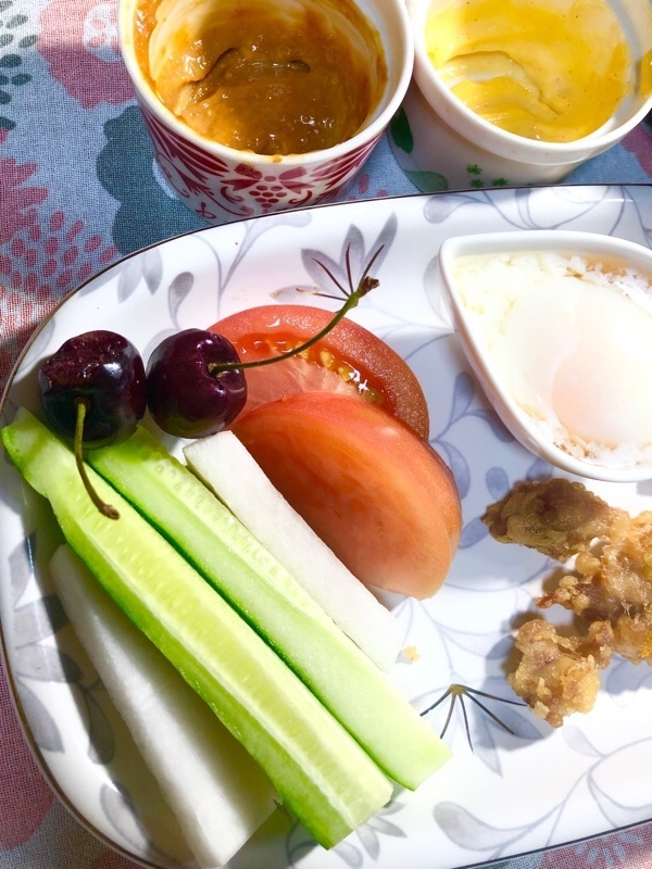 野菜スティックを撮った写真