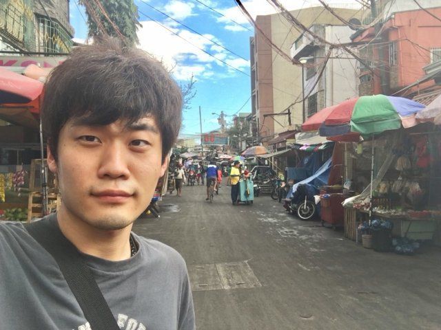 フィリピンを旅行する原貫太 フィリピンを旅行する原貫太