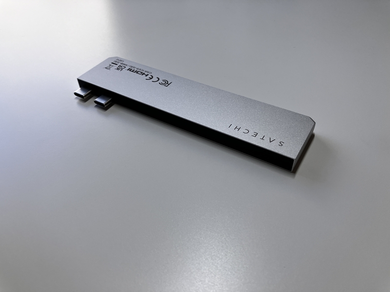 SATECHI PROハブスリム7IN2 デザイン重視！MacBookに相性抜群のSatechi USB-C Pro ハブ スリム 7