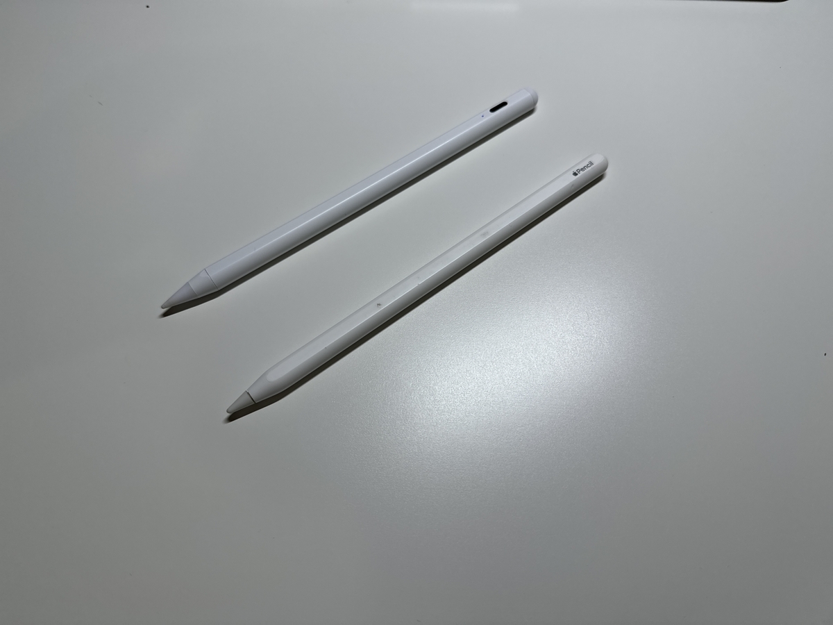 Apple Pencilと互換ペンの全体像の比較