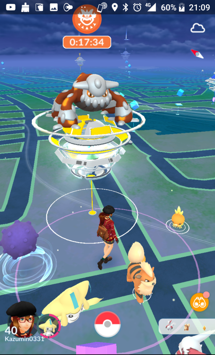 ポケモンgo その日の活動日記 ヒードランレイド 沖縄のkazumin