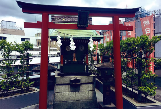 天気の子 ビル屋上の神社のモデル