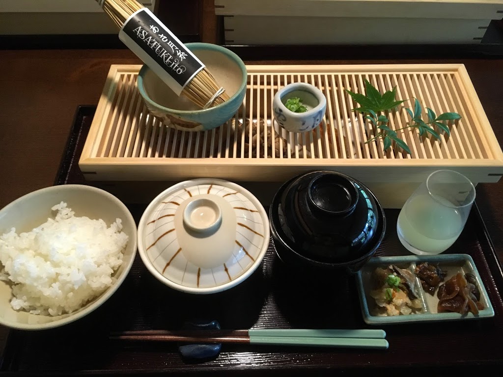 「界 鬼怒川」朝食 鹿沼組子