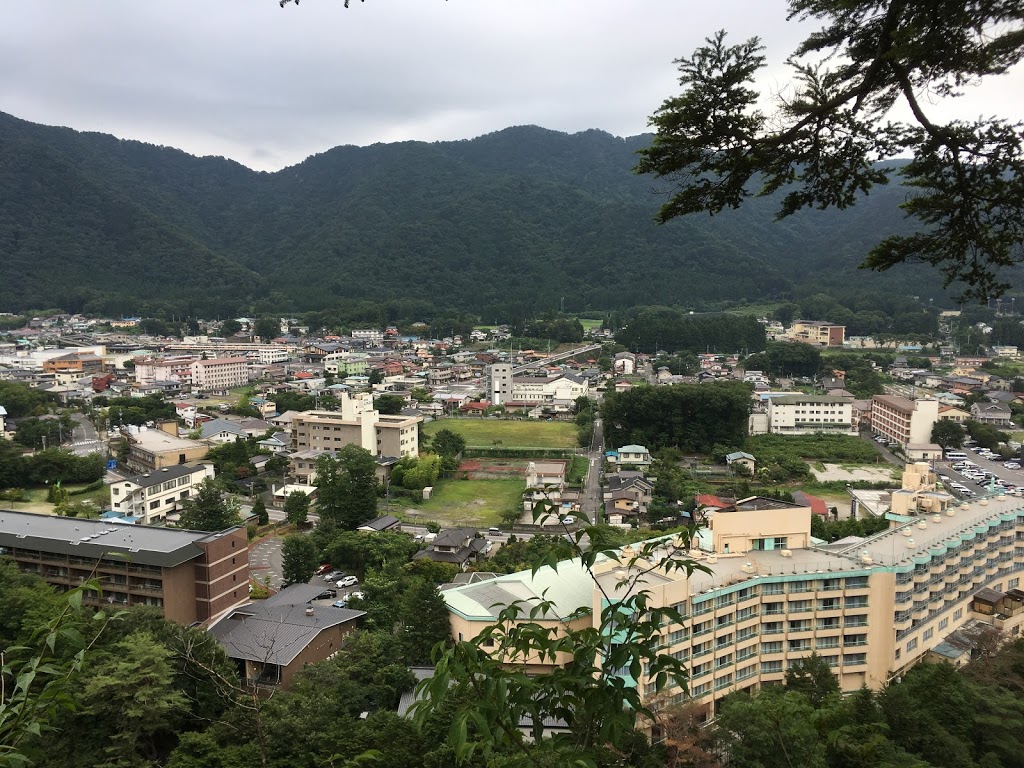 鬼怒楯岩大吊橋 展望台からの景色