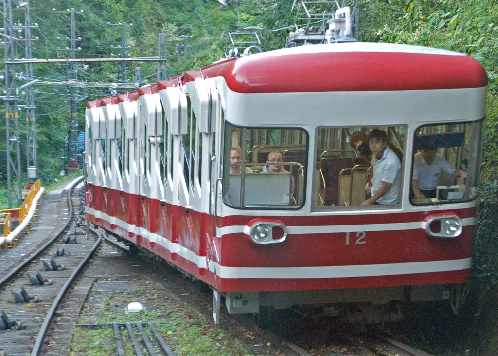 高野山　ケーブルカー