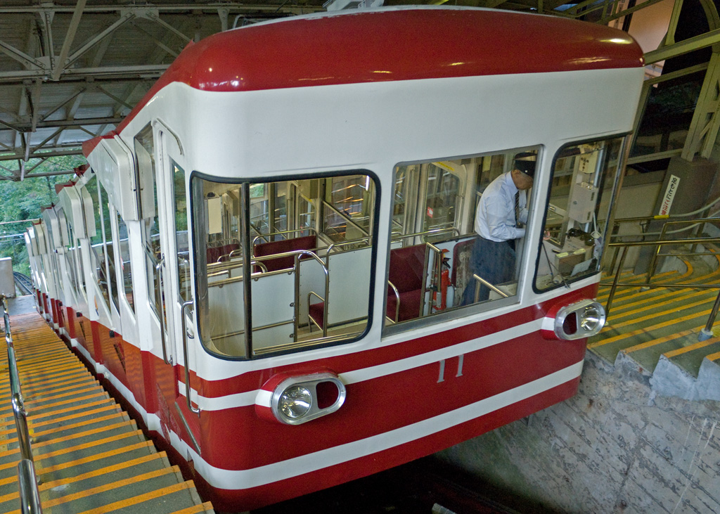 高野山　ケーブルカー