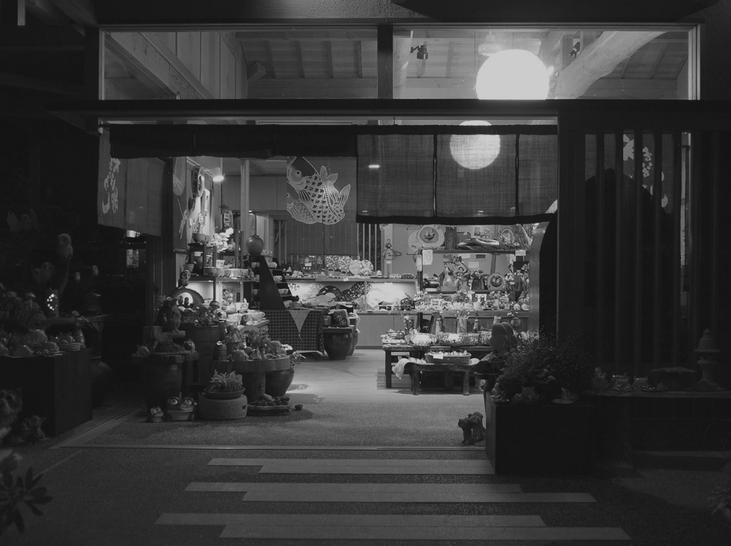 由志園　ライトアップ