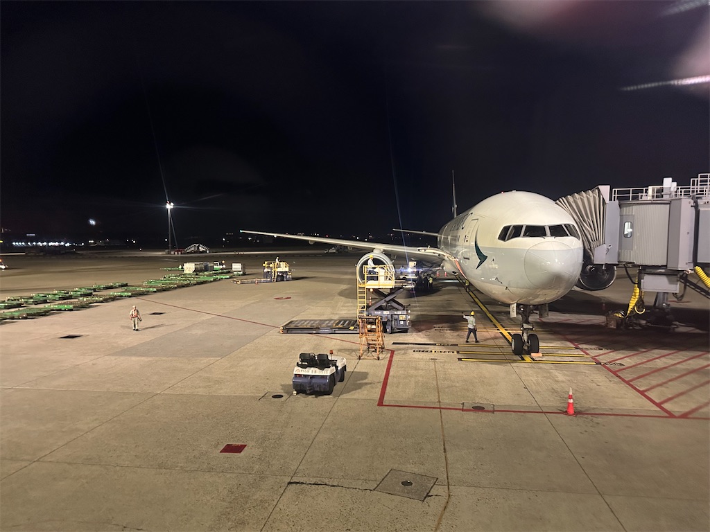 キャセイパシフィック航空】東京（成田）→台北（桃園）ボーイング777