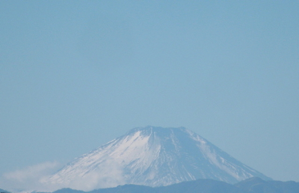 富士山の今年の初ショット