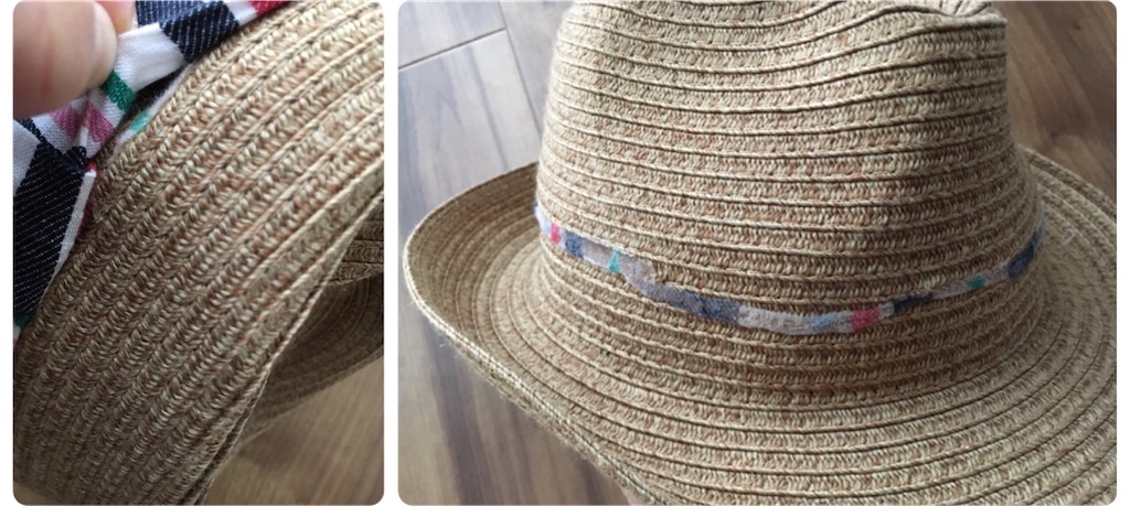 リメイクで男の子用の帽子を女の子用に変身させてみた結果 吉日通信