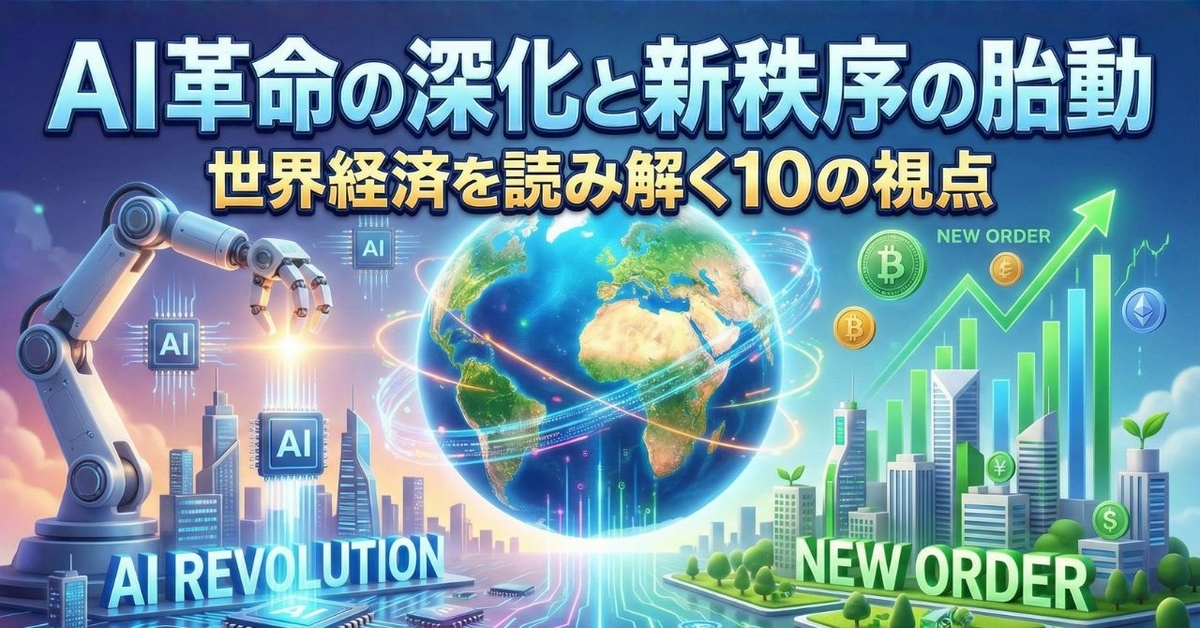 AI革命の深化と新秩序の胎動:世界経済を読み解く10の視点