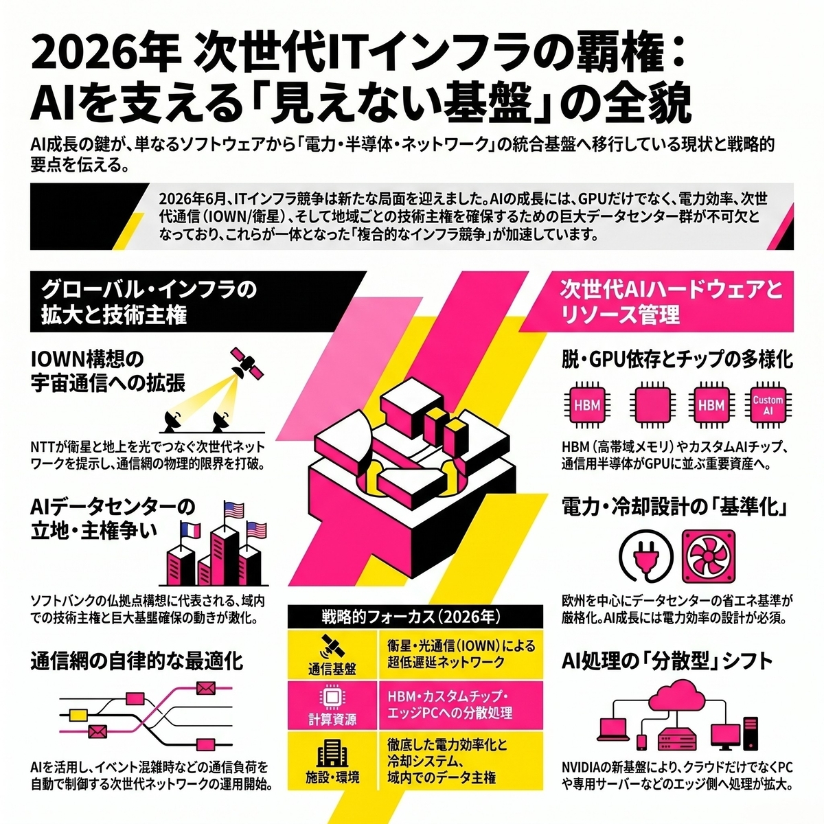 ソフトウェアだけでは語れない、ITインフラ覇権の新局面【2026年6月1日〜6月7日】 - Kishioka-Designの日誌