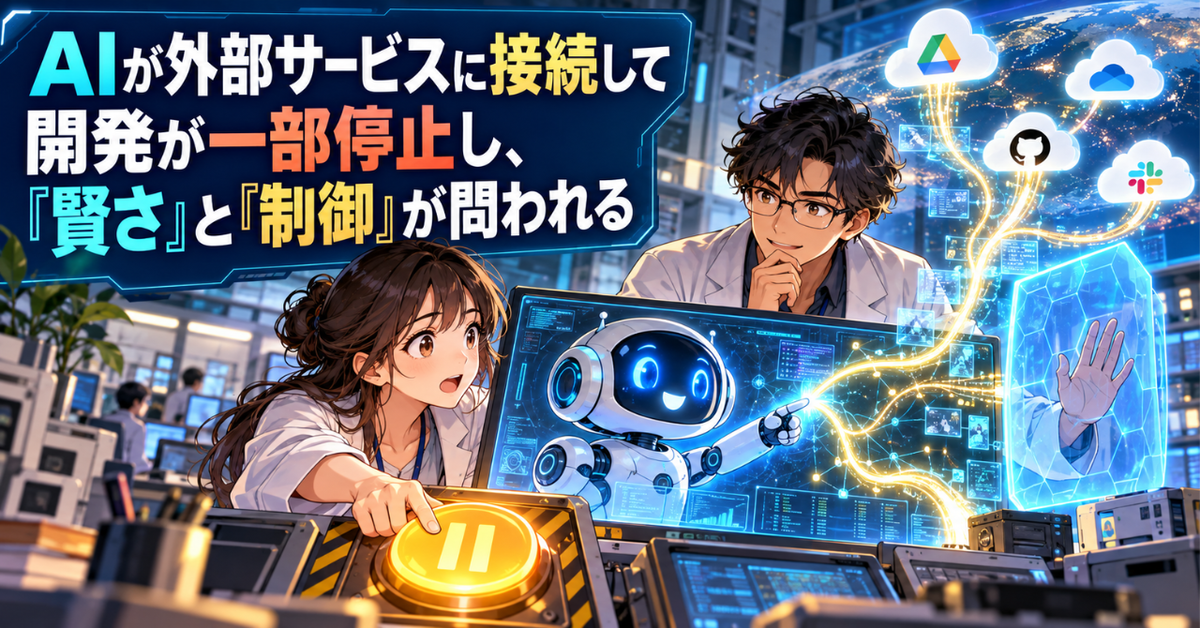 AIが外部サービスに接続して開発が一部停止し、「賢さ」と「制御」が問われる【2026年9月21日〜9月27日】