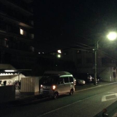 すき家の看板が見える
