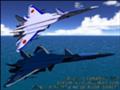 [3DCG][DoGA]青い海と空と、白い翼と、青い翼