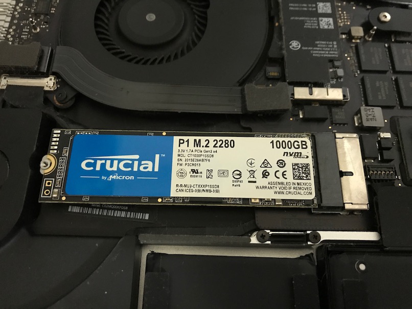SSD装着
