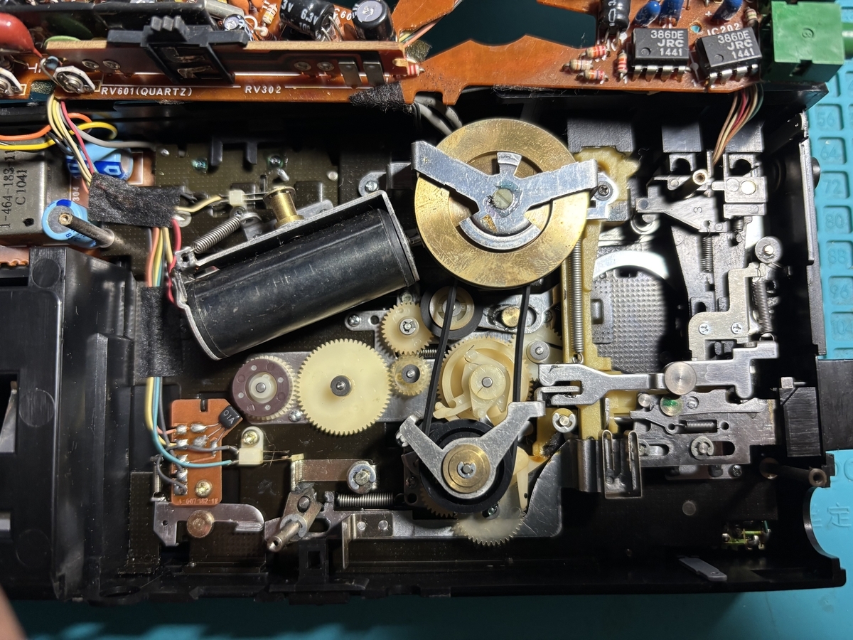 SONY WALKMAN PROFESSIONAL WM-D6 の修理 - Decca Decolaがお嫁入り