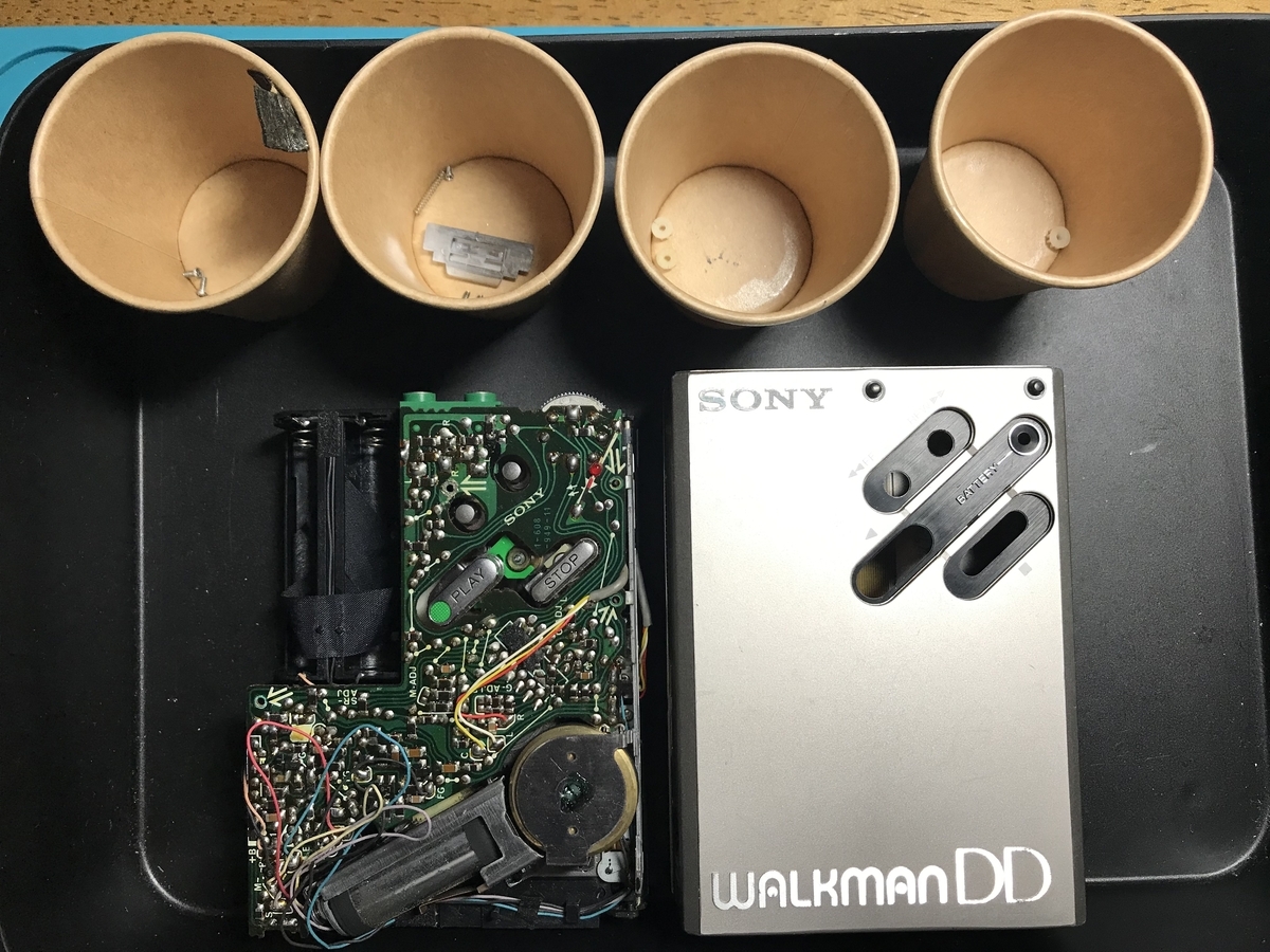 SONY WALKMAN WM-DD について（2） - Decca Decolaがお嫁入り