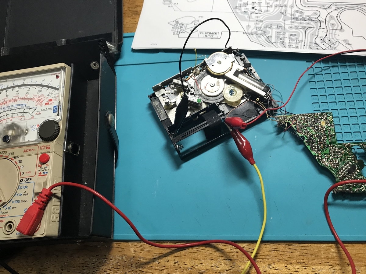 SONY WALKMAN WM-DD について（2） - Decca Decolaがお嫁入り