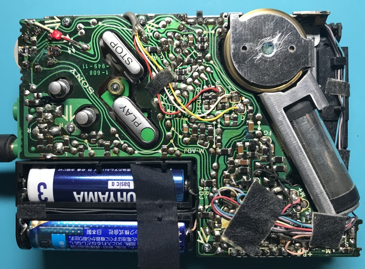 SONY WALKMAN WM-DD について（2） - Decca Decolaがお嫁入り