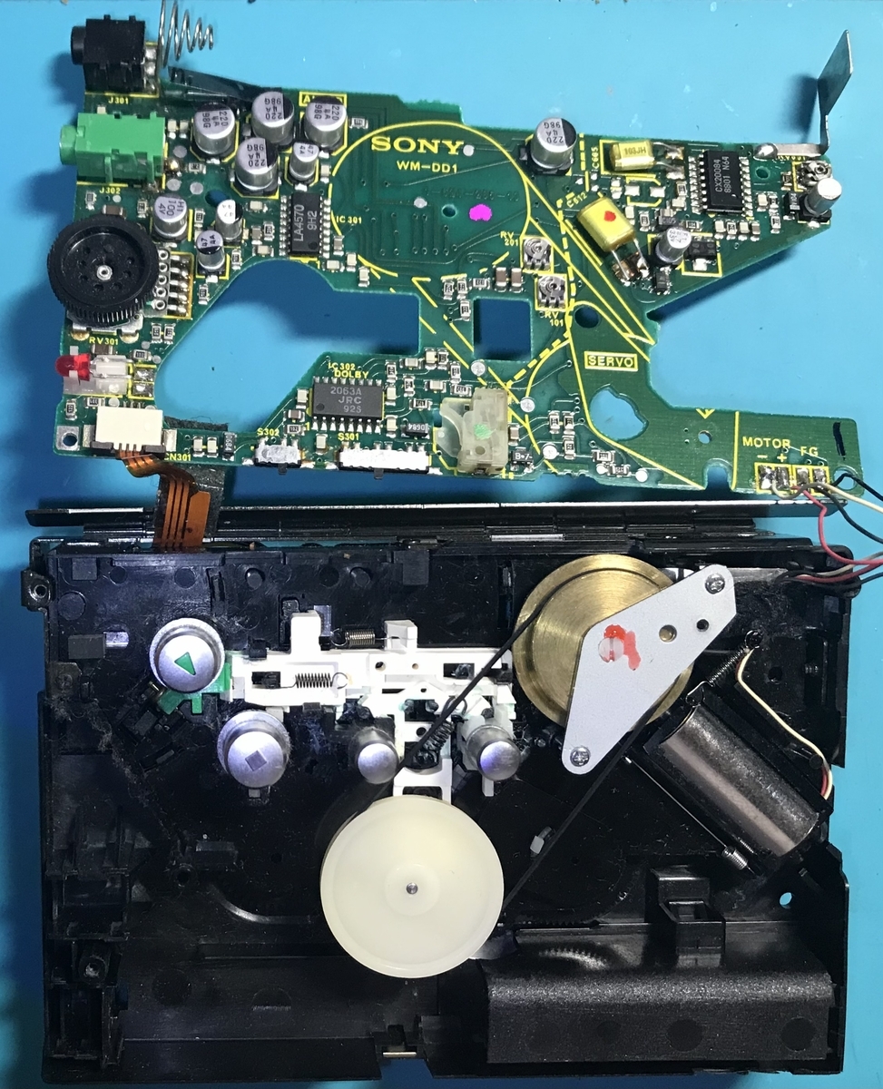 SONY WM-DD10 について - Decca Decolaがお嫁入り
