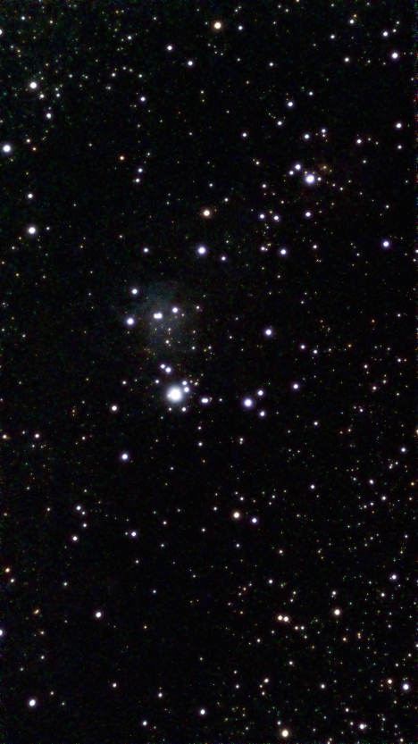 クリスマスツリー星団NGC2264」の撮影 2024年11月12日(機材：ZWO