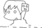 暑さで崩壊したらくがき