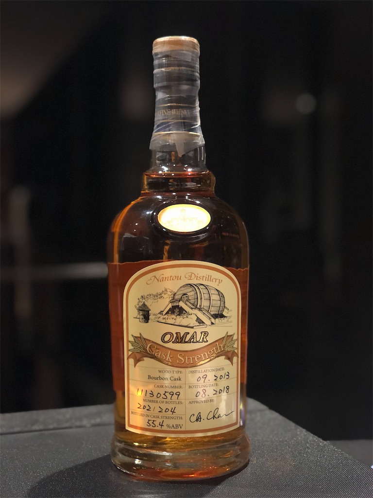 台中蒸留所 ウイスキー1本 台中蒸留所 ウイスキー1本 台湾にて人