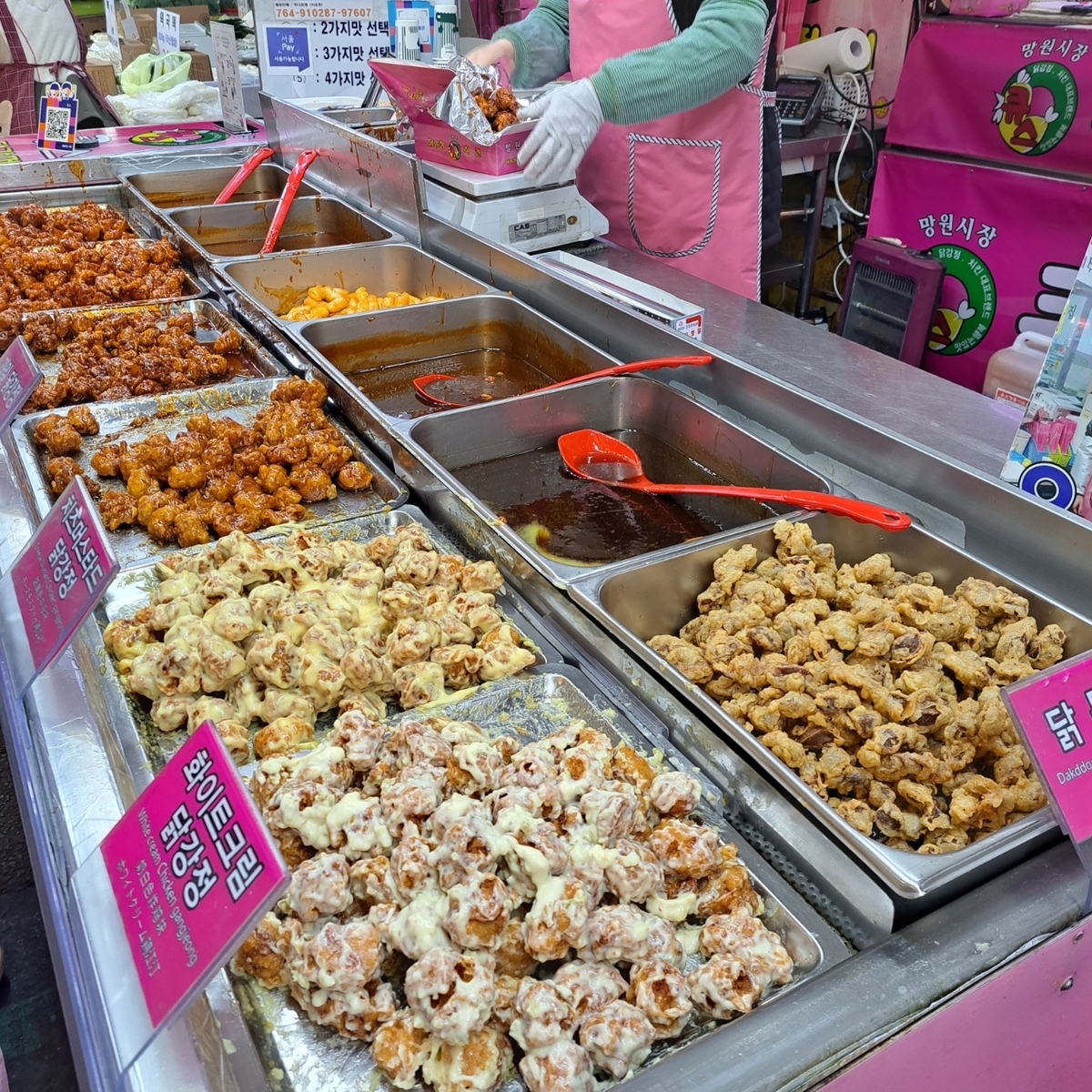 ソウルの望遠市場で食べ歩き③ - チコのドキドキ韓国旅行記