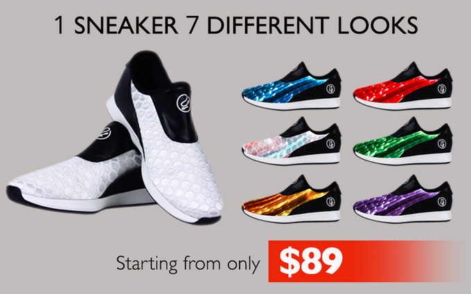 Kickstarter Project】Glow: The Revolutionary Sneaker With Full