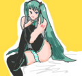 初音ミク千枚筆ならし