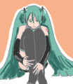 初音ミク千枚筆ならし
