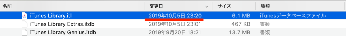 なんとライブラリファイルの最終更新日が去年！