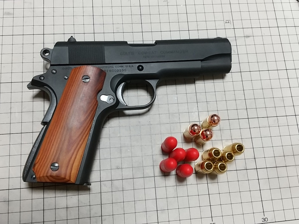マルシンコンバットコマンダーのグリップ交換＋α - KuroNuri13's blog