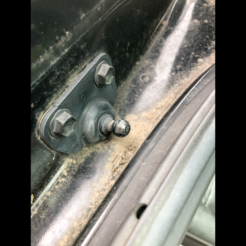 ジョイント部分にグリス塗布(下部)