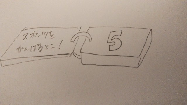 単語帳で作る ちょっと素敵なメッセージカード くるみんのお部屋